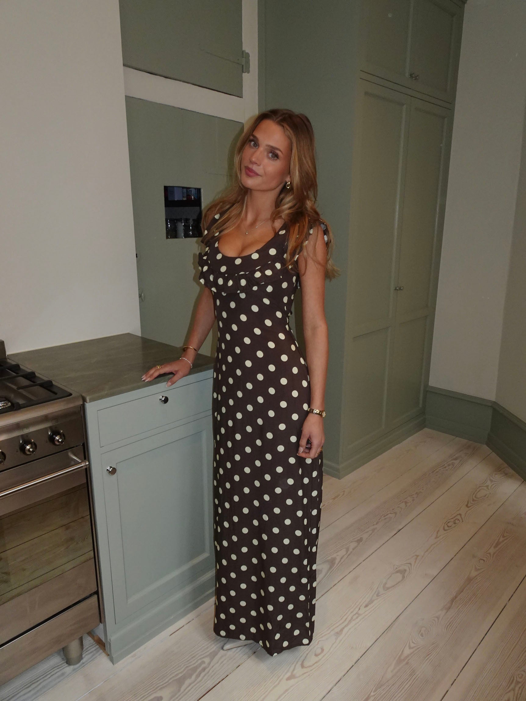 LUNA - sukienkia polka dots